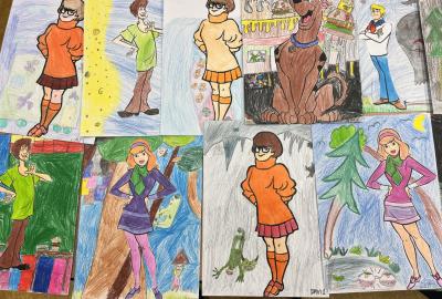 Scooby Doo koláž 11/24