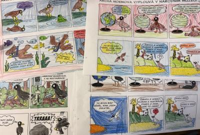 Začínáme komiksové omalovánky 09/25