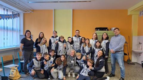 Výměnný pobyt žáků z Bari na naší škole