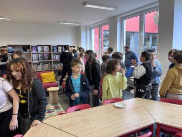 Školní knihovna je oficiálně otevřena!