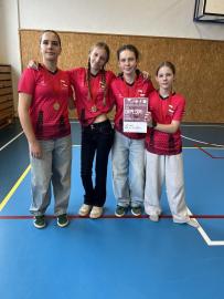 Úspěch v trojkovém minivolejbalu