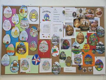 ETwinningový projekt Easter traditions in Europe