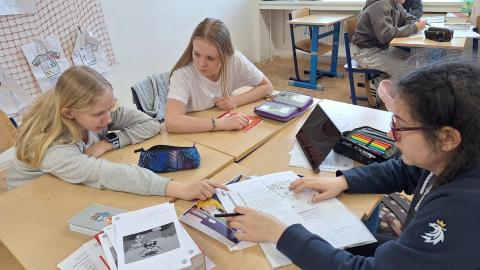 Classroom Takeover: Úspěšný projektový den v režii žáků 7. a 8. ročníků