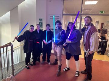 Hvězdné války na naší škole: Oslavili jsme „May the 4th“